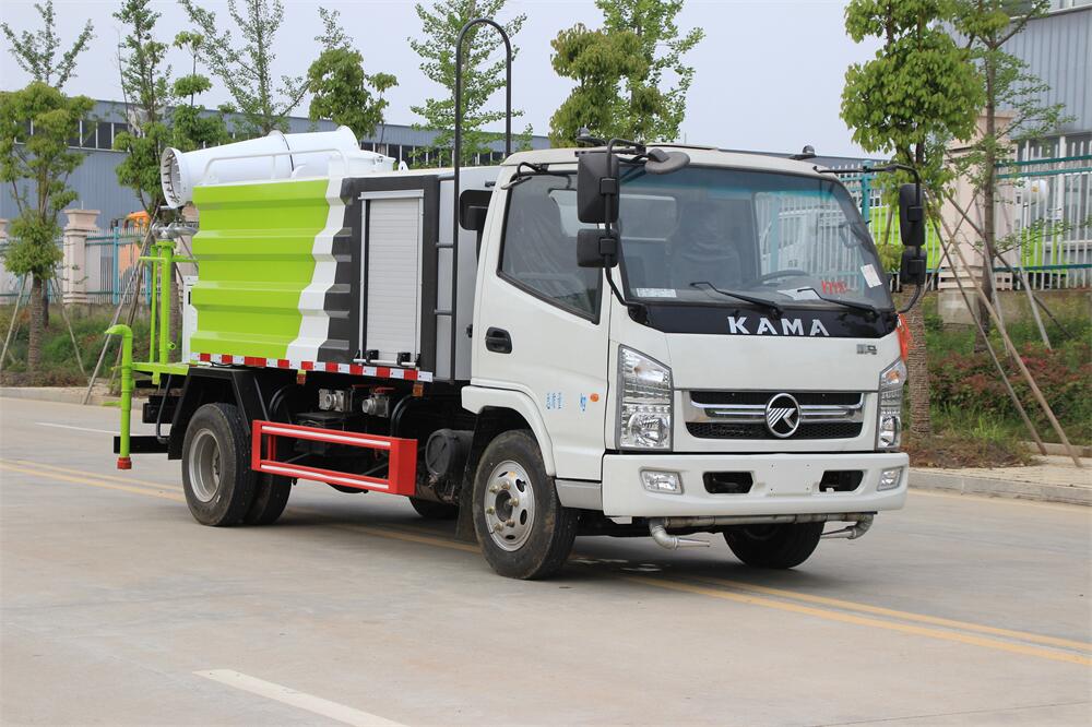 5噸多功能抑塵車-凱馬藍牌國六5立方多功能抑塵車廠家價格
