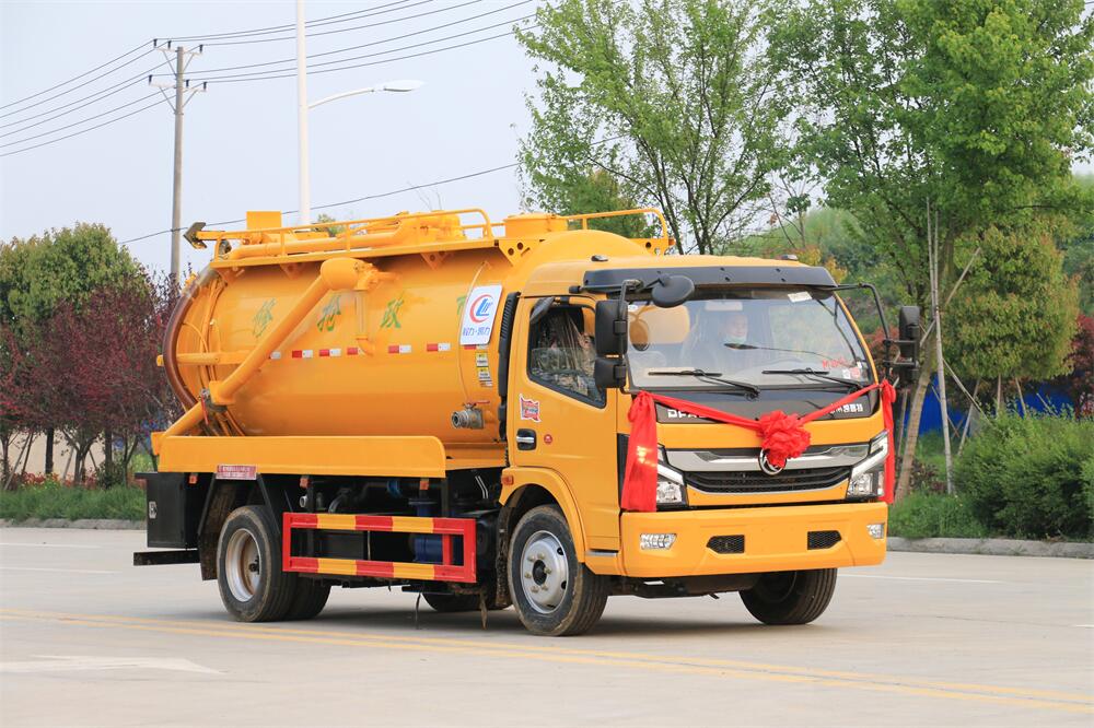 10方清洗吸污車-程力東風(fēng)10方7+3清洗吸污兩用車廠家價格