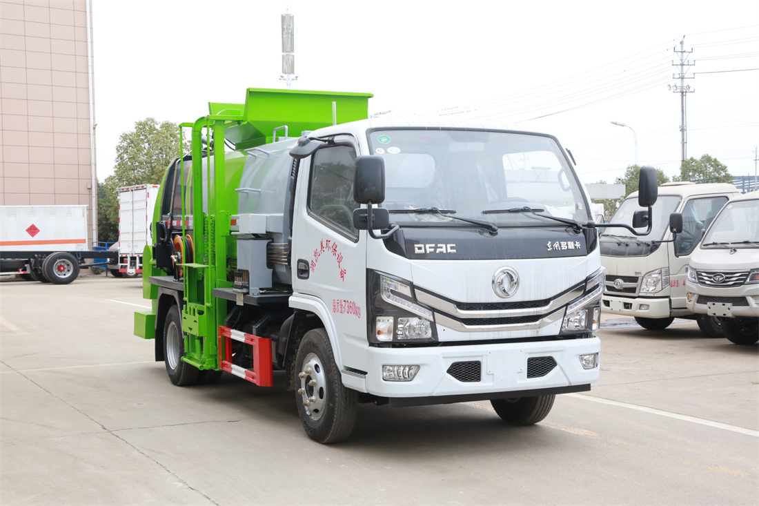 6方餐廚垃圾車(chē)-東風(fēng)多利卡國(guó)六6方廚余泔水餐廚垃圾車(chē)廠家（方罐）